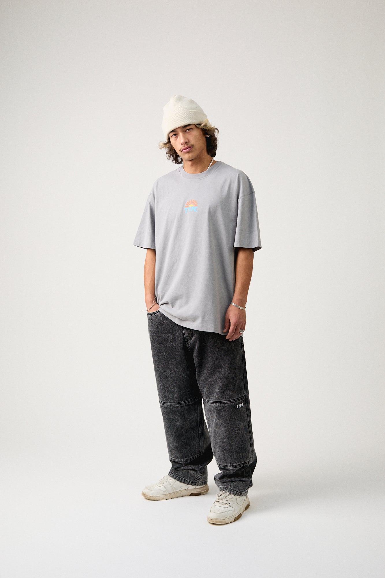 SUNDOWNER TEE - grey