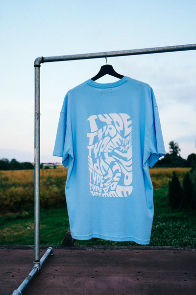 BABY BLUE LOGO TEE