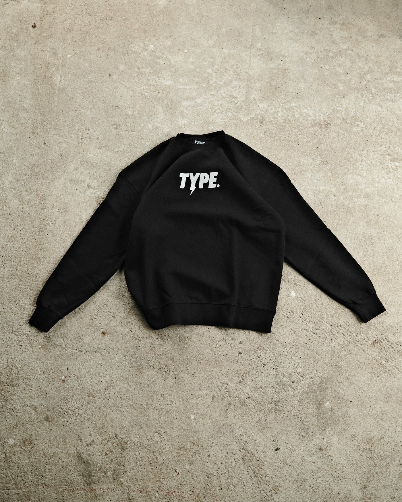 Black Type Crewneck