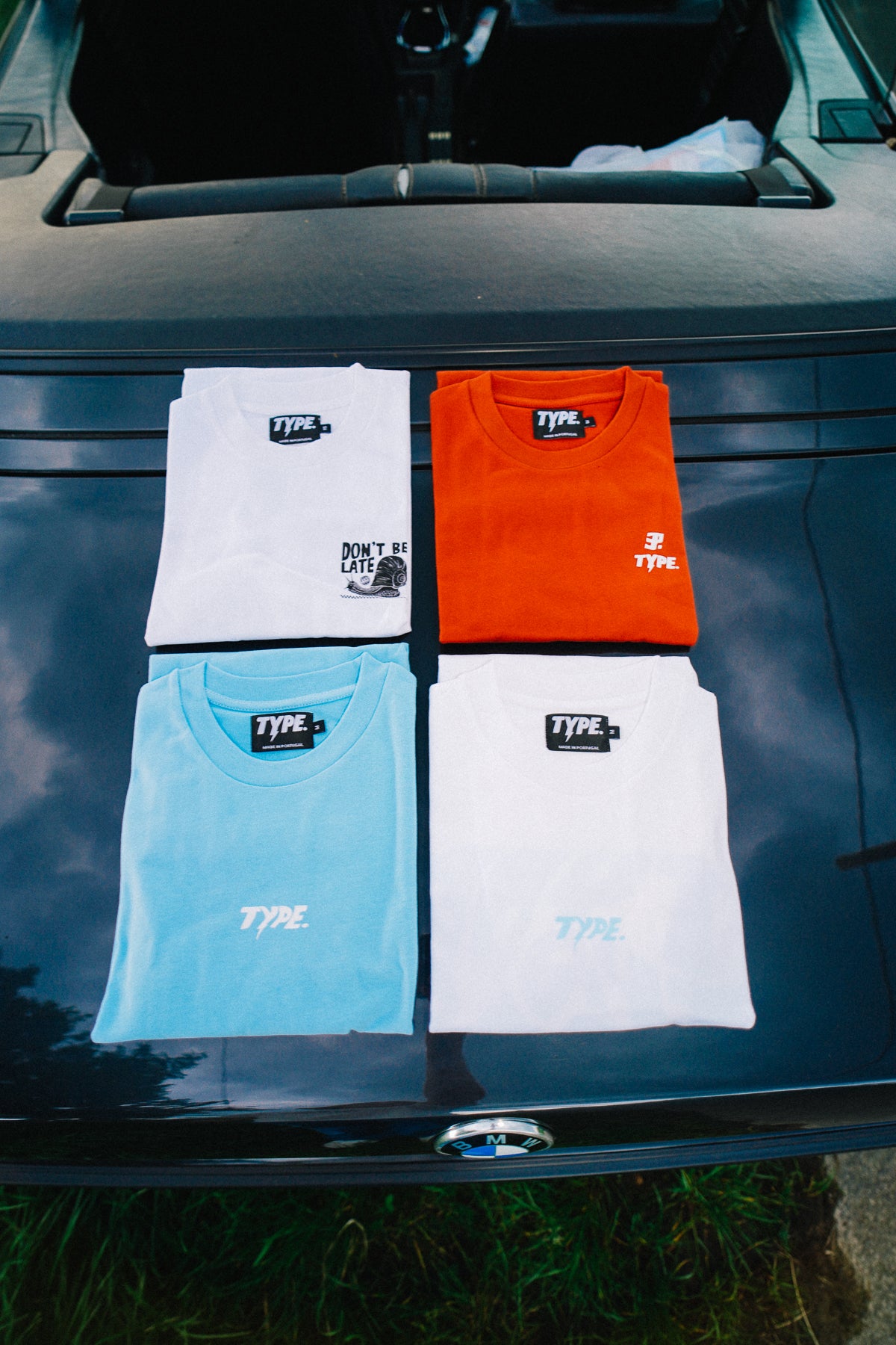 BABY BLUE LOGO TEE