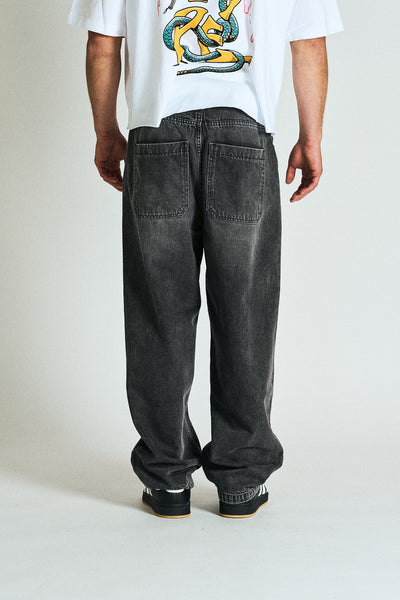 GREY DENIM PANT