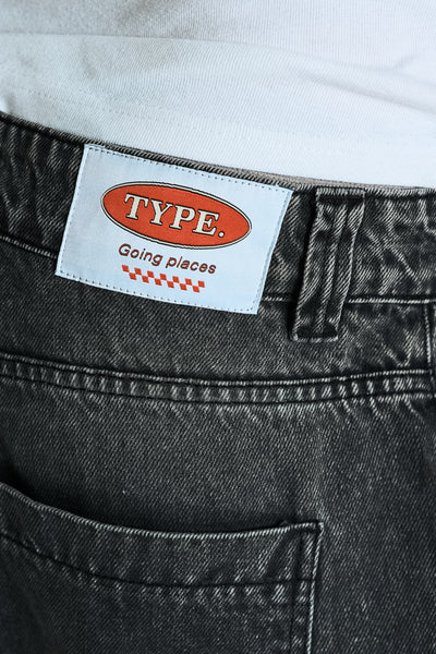GREY DENIM PANT