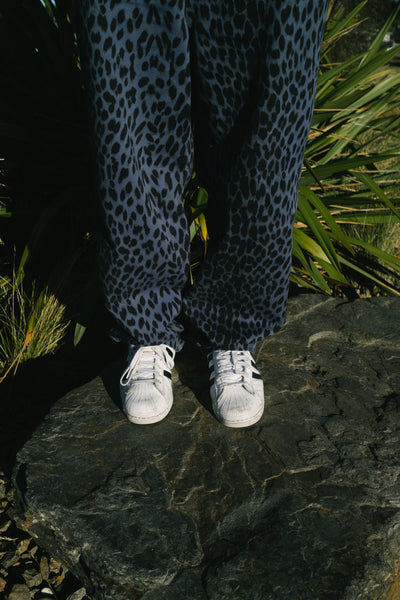 LIMITED ! Leopard Baggy Jeans