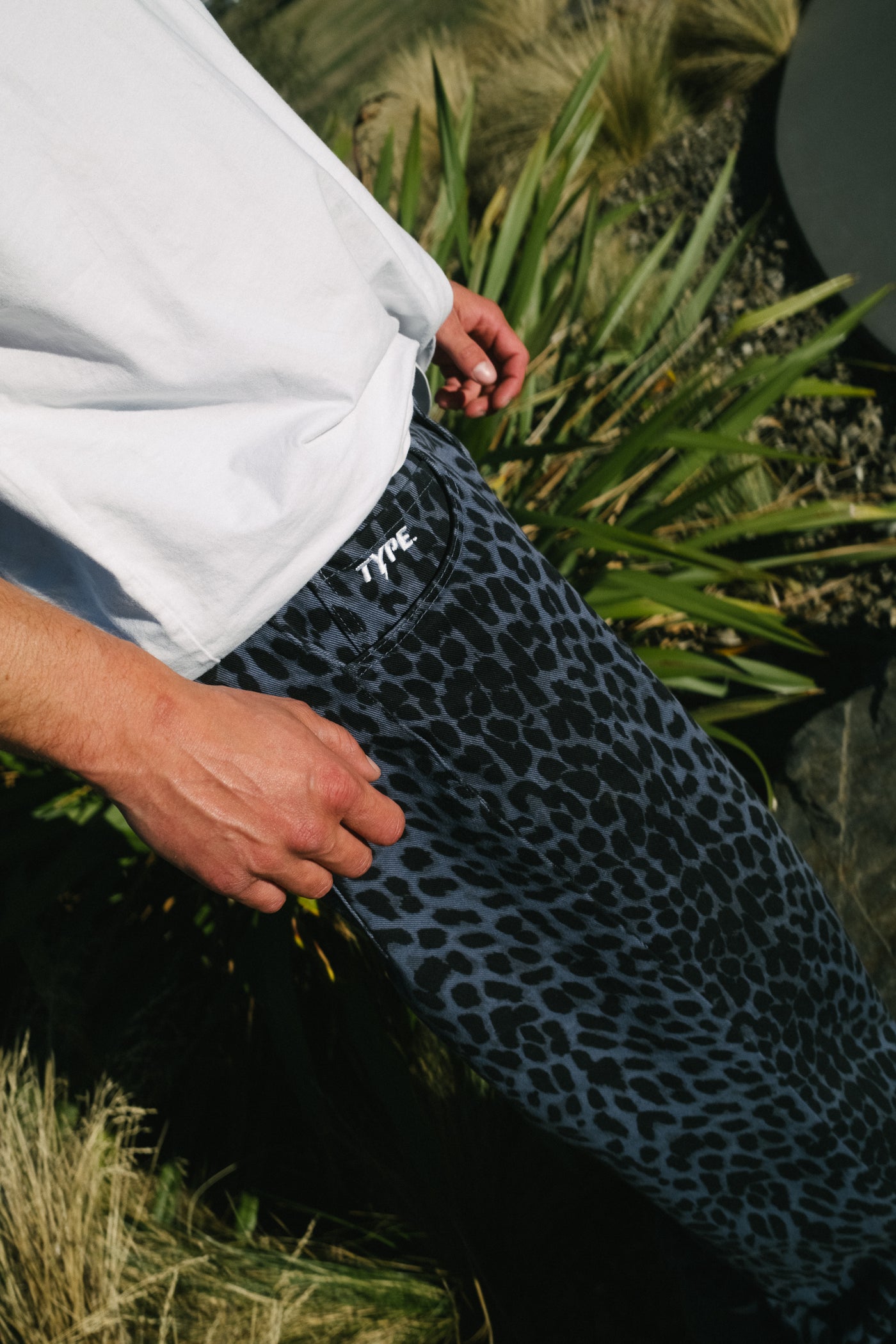 LIMITED ! Leopard Baggy Jeans