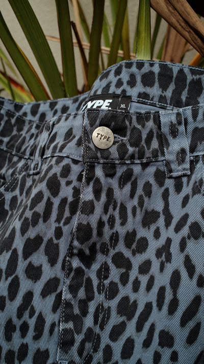 LIMITED ! Leopard Baggy Jeans
